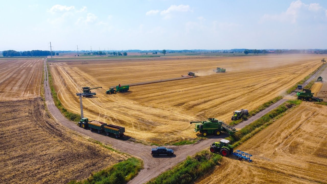Harvest  Poland 2020 DJI Mavic/ Żniwa Polska 2020 DJI Mavic