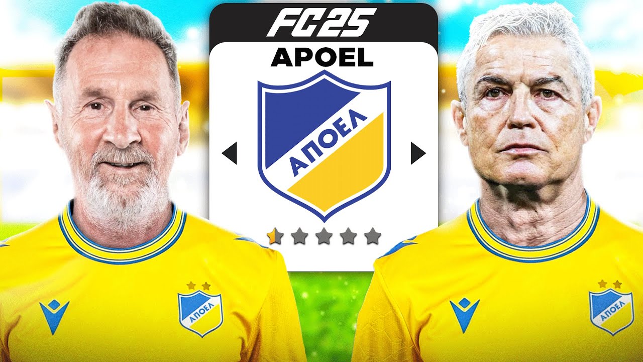 HO RICOSTRUITO la SQUADRA più VECCHIA DEL MONDO su FC25!