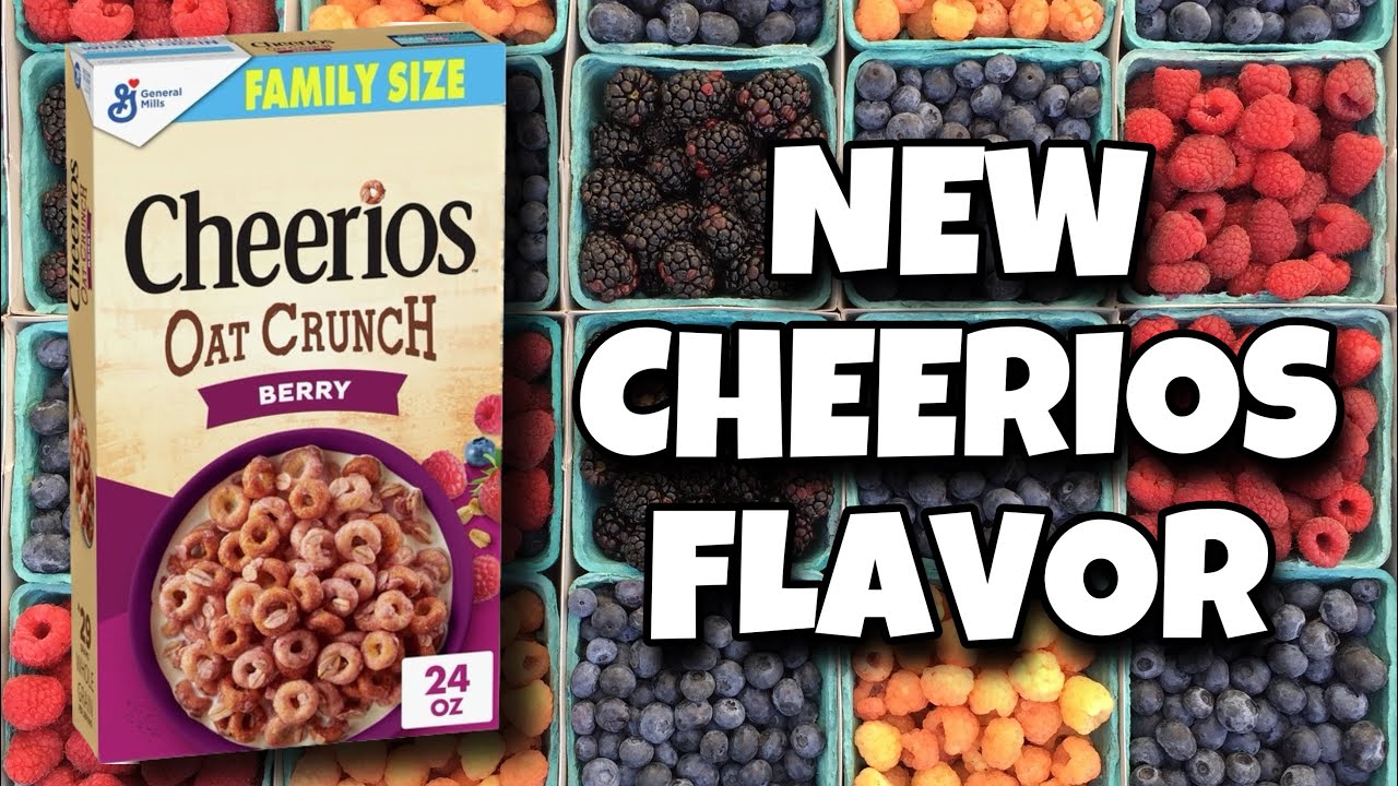 Cheerios Oat Crunch BERRY Review and Reaction | Super Cereal Sunday
