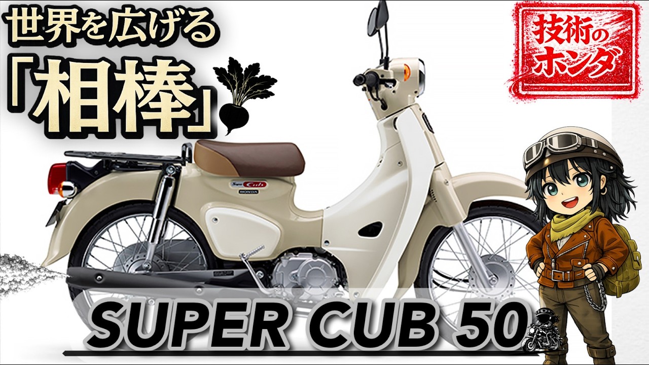 【バイク魅力解説】スーパーカブ50|世界を広げてくれる相棒。人生を豊かにしてくれる、世界一売れたホンダの50ccバイク
