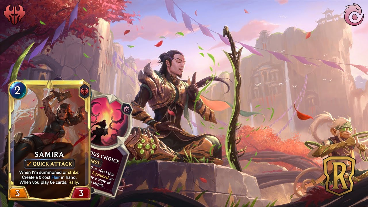 SAMIRA CAN COMBO WITH MASTER YI??!!🔥 | Master Yi + Samira deck | Legends of Runeterra