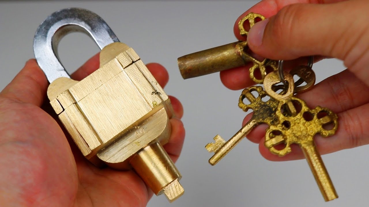 ESSE CADEADO É SIMPLESMENTE IMPOSSÍVEL DE ABRIR!! ( ENIGMA )