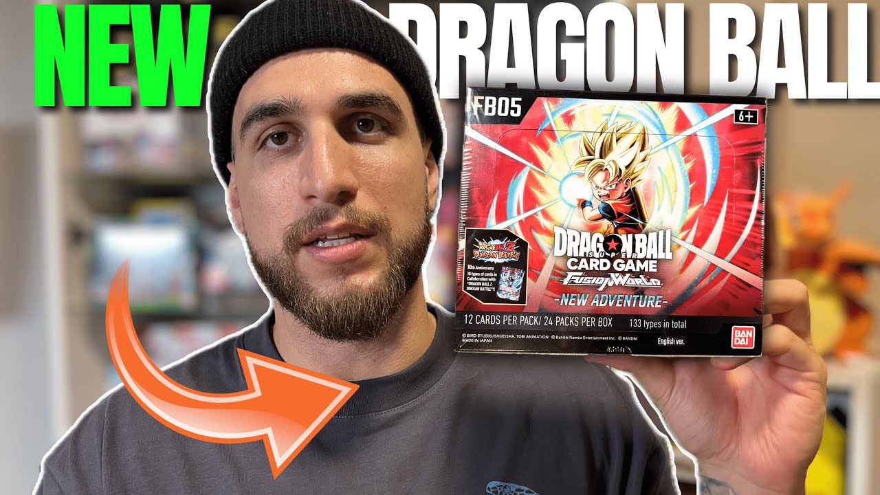 Opening the BRAND NEW Dragon Ball Super Set NEW ADVENTURE