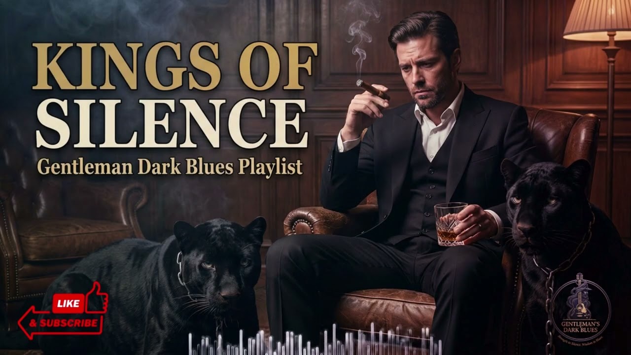 Music for Men with Dangerous Confidence 🖤 – Dark Blues for Gentlemen Who Own the Night