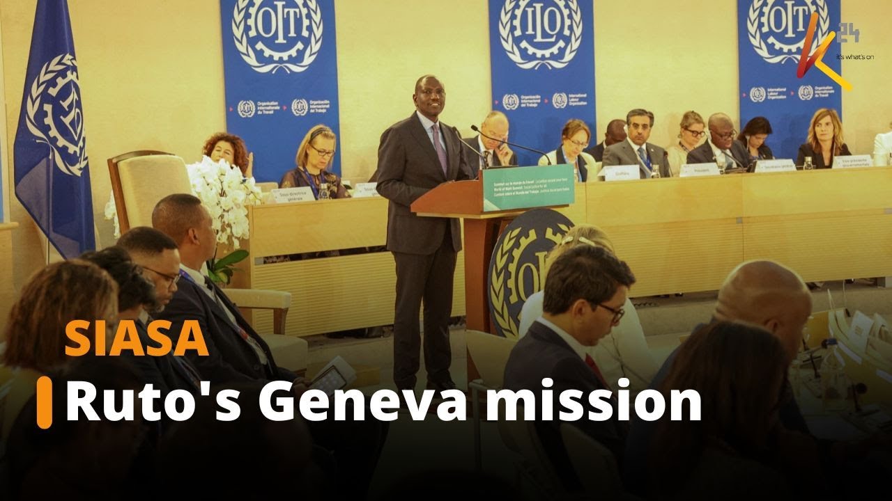 President Ruto addresses International labor organization summit in Geneva