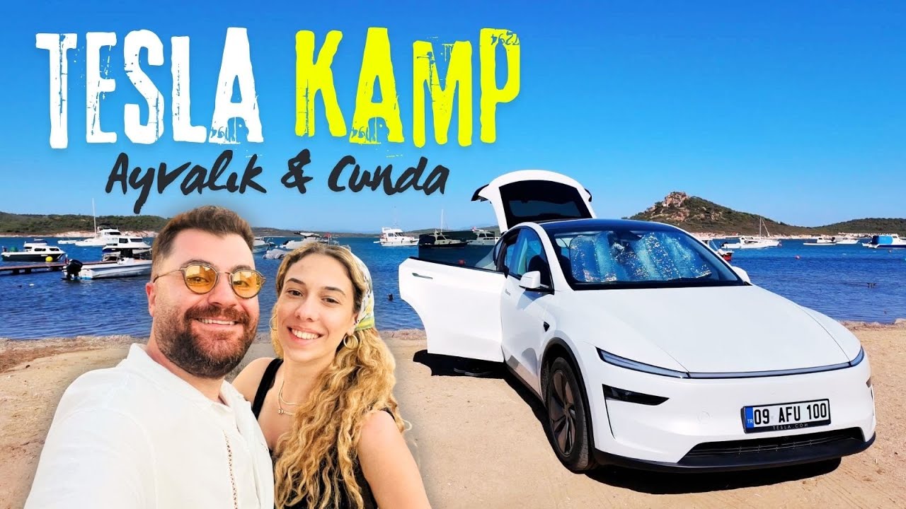 TESLA KAMP MODU | Ayvalık'ta 2 Gün! #tesla