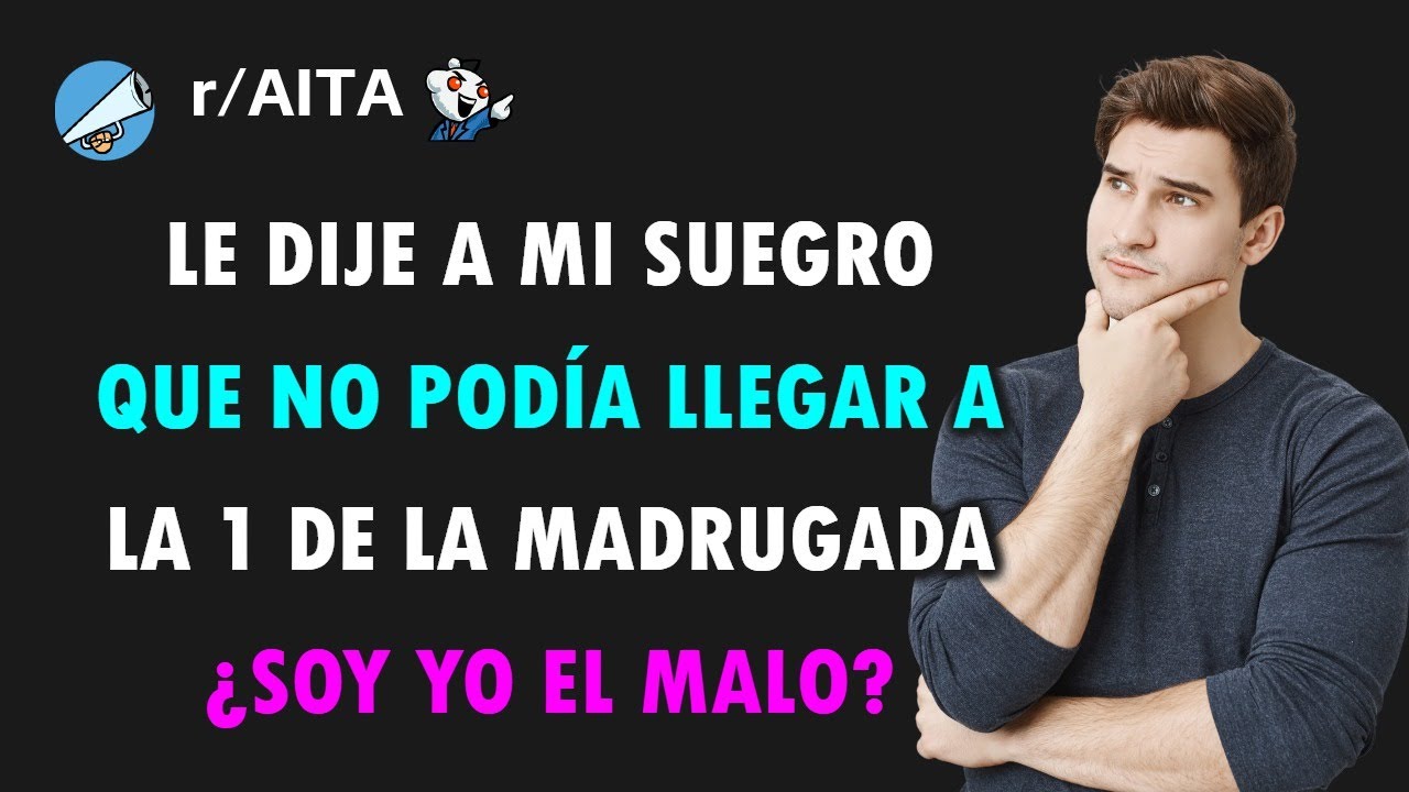 ¿Quién se cree que es mi suegro para venir a la hora que quiera?