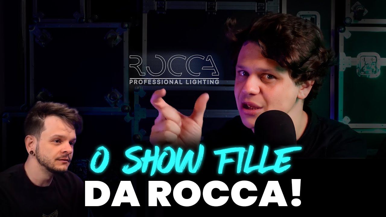 MOSTREI O SHOWFILE DA ROCCA! GUARDADO A SETE CHAVES.