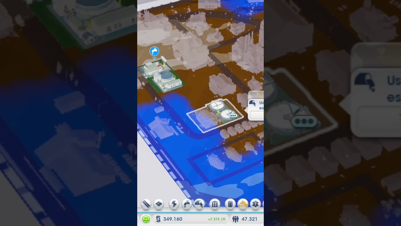 Cuidando dos servi&ccedil;os p&uacute;blicos da cidade #simcity #game #gameplay #citiesskylines #dicas
