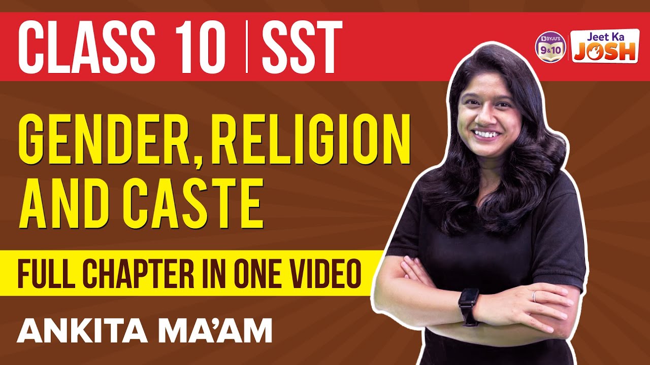 Gender, Religion and Caste in One-Shot Class 10 Social Science Chapter-6 | CBSE Class 10 Board Exams