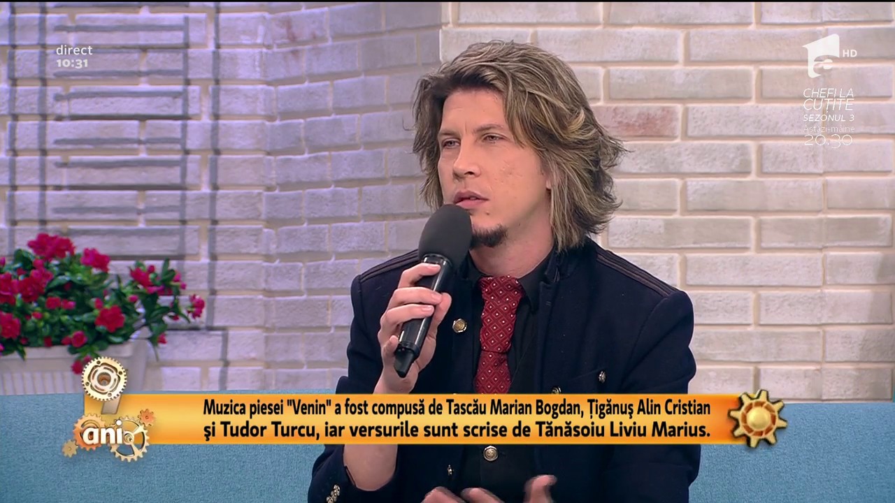 Tudor Turcu, câștigătorul concursului X Factor 2012, a lansat o nouă melodie, „Venin“