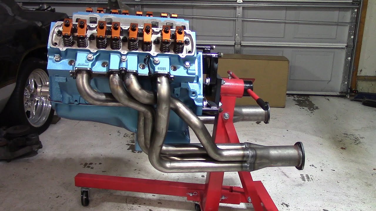 Olds 455 Build Part-11 Kooks Headers, Dipstick, Oil Filter Housing Install!! 1987 Olds 442: Video 74