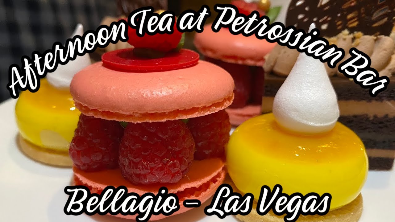 Petrossian Bar Afternoon Tea at Bellagio Las Vegas
