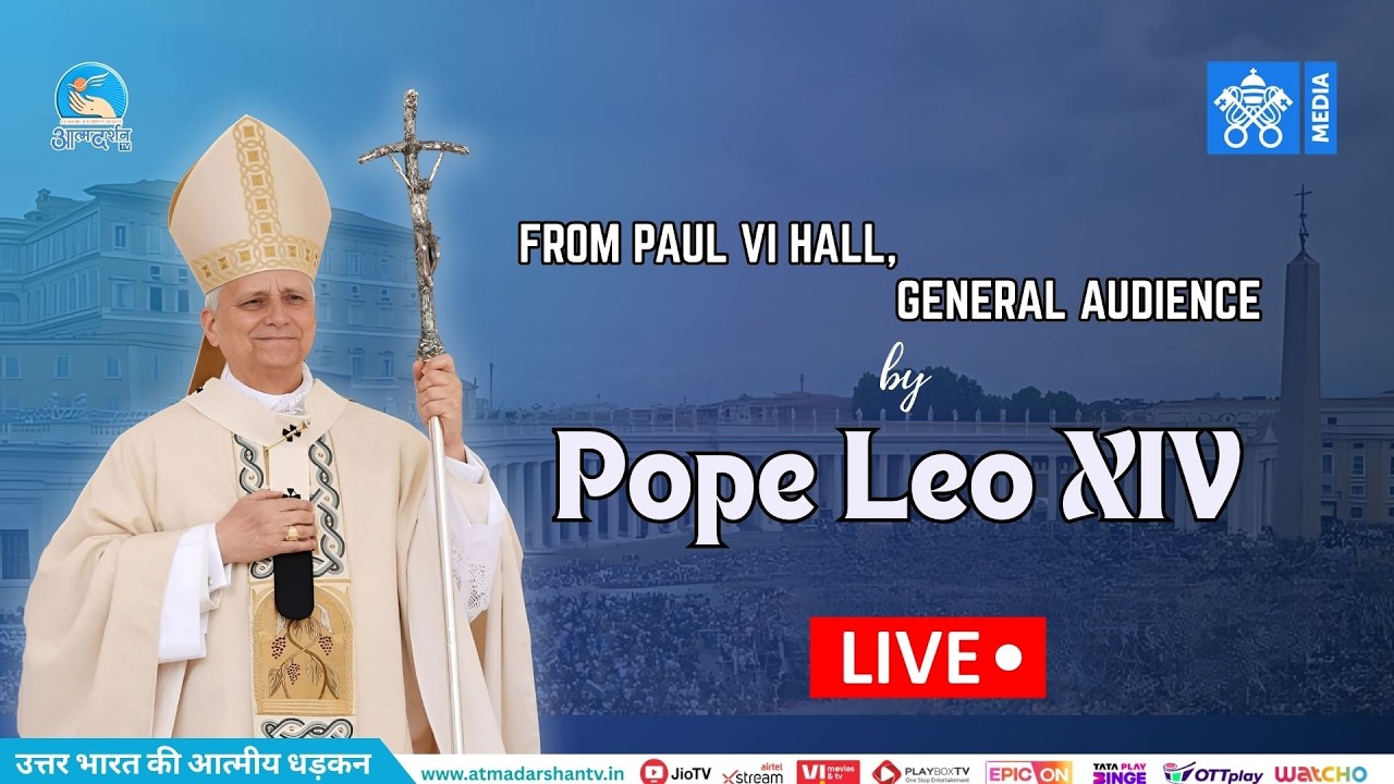 From St. Peter's Square, General Audience of Pope Leo XIV.