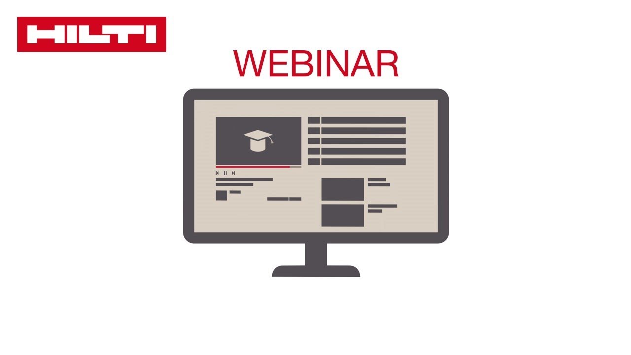 WEBINAR Hilti - Neuprodukte in der SHK-Branche im Mai 2021