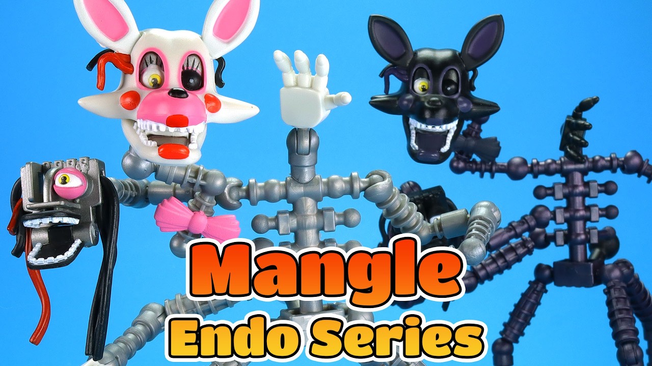 Обзор фигурки Мэнгл из серии FNAF Endo