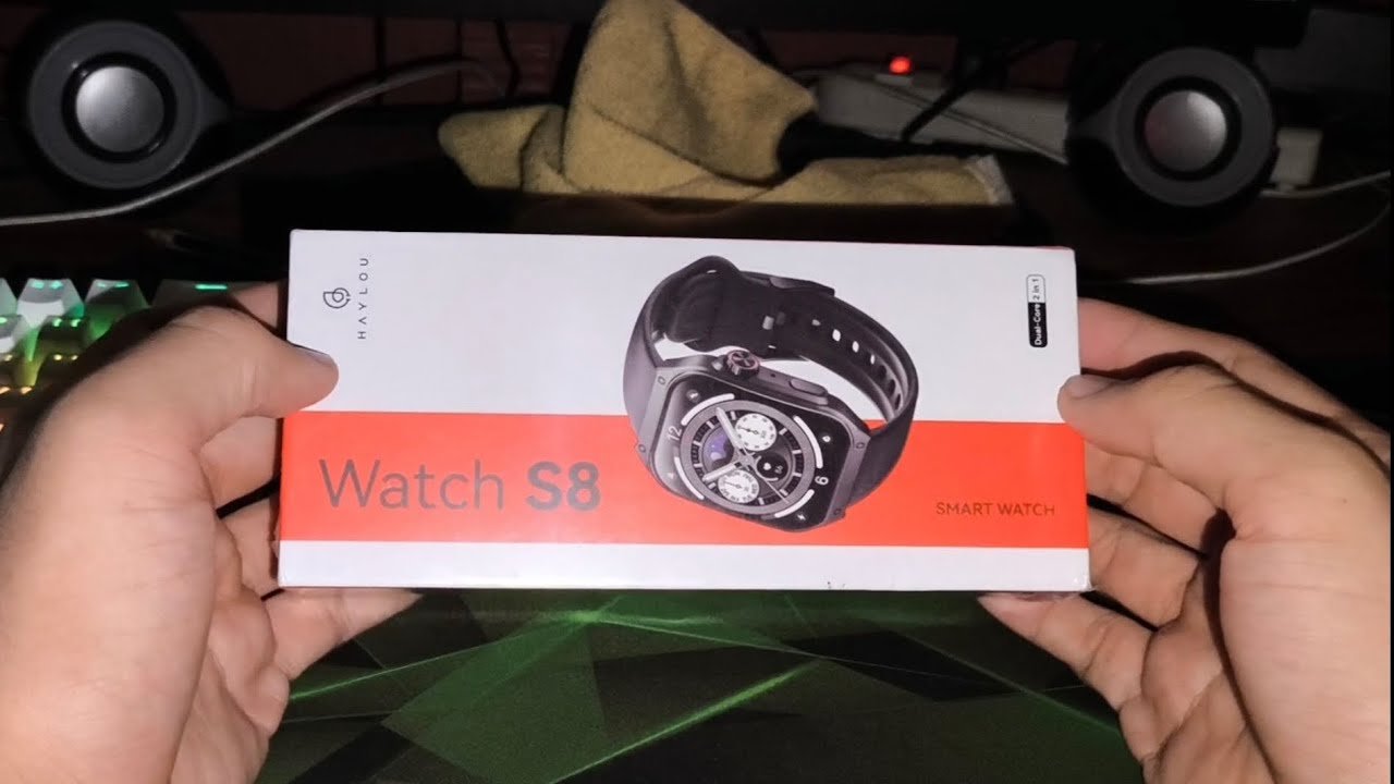 Unboxing del mejor reloj inteligente Calidad-Precio de Aliexpress Haylou Watch S8!!