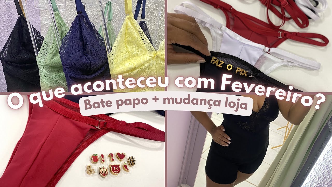 Vendas Fevereiro 2026 | LOJA FÍSICA BAIRRO | EMPREENDEDORISMO FEMININO | moda íntima/ lingerie