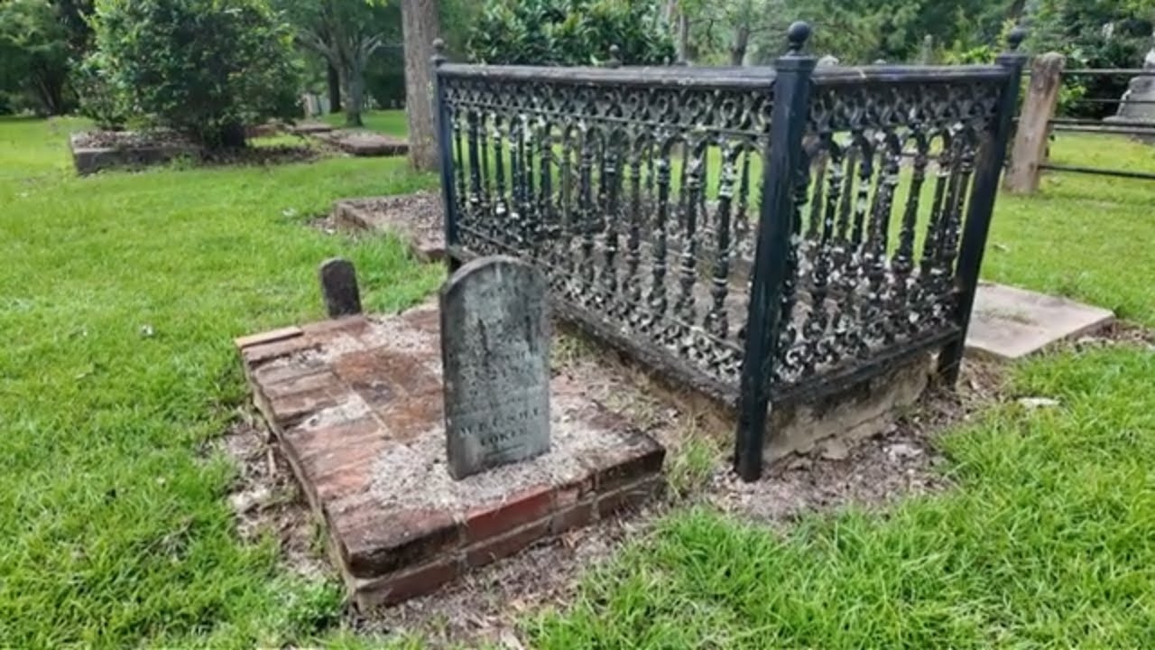 I Almost Fell into a Hole at Oak Grove Cemetery