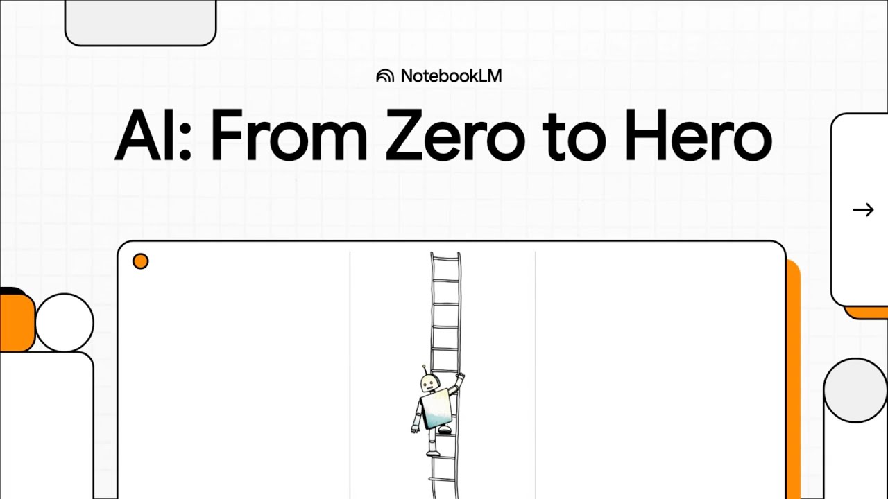 AI: From Zero to Hero | Your First Step into Artificial Intelligence | NotebookLM