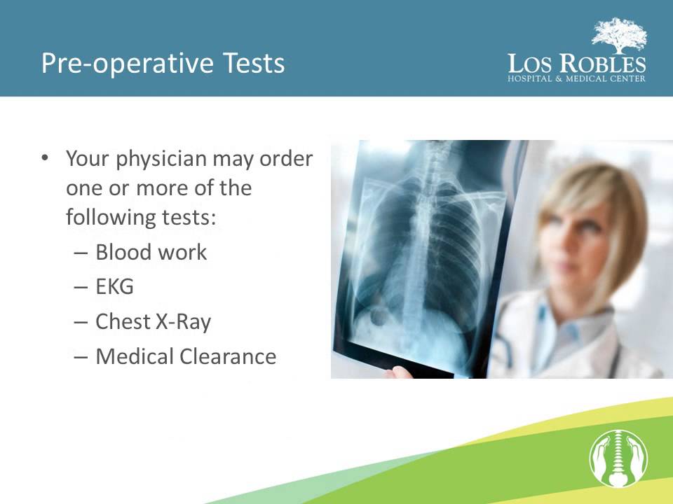 Pre-Operative Spine Surgery Education