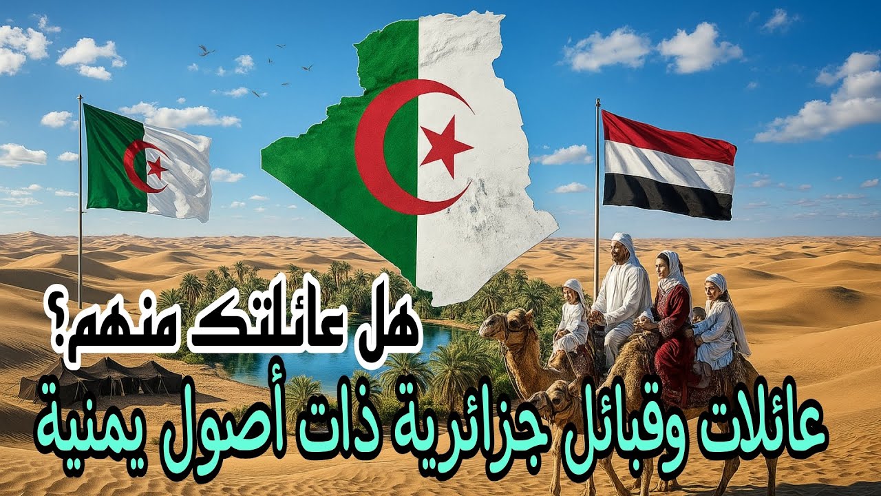 عائلات و قبائل جزائرية ذات أصول يمنية - هل عائلتك منهم ؟