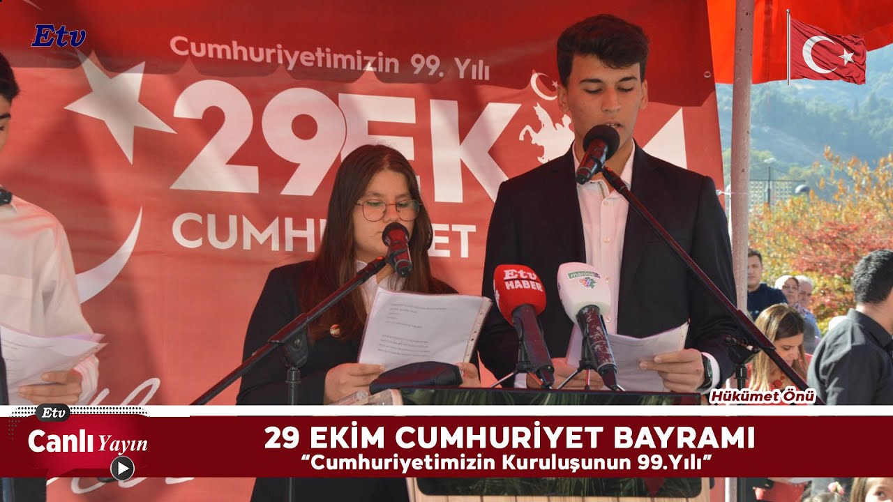 29 Ekim Cumhuriyet Bayramı - Manisa Tören Geçişi