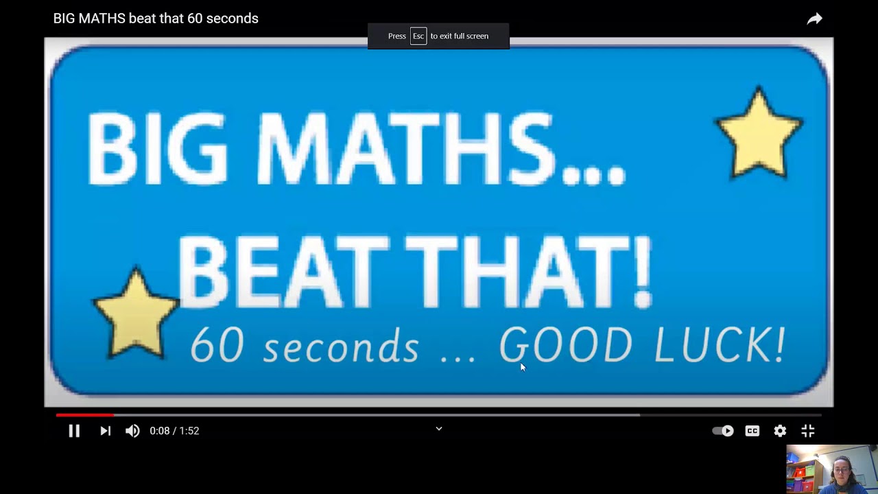 Year 3: Friday 5th March: Big maths