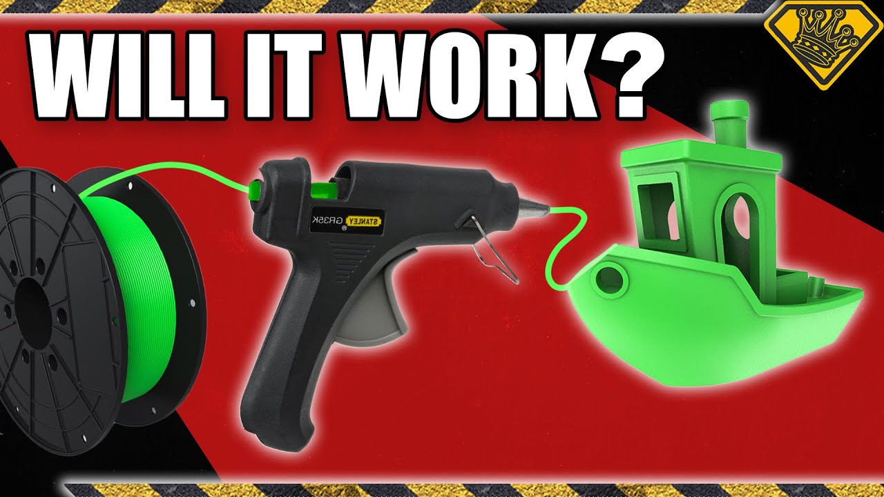 Turning a Glue Gun Into a 3D Printer