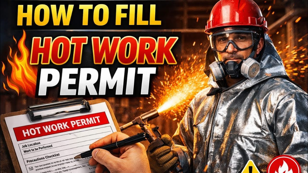 How to fill Hot Work Permit ?? Hot work permit kaise fill kere?? 