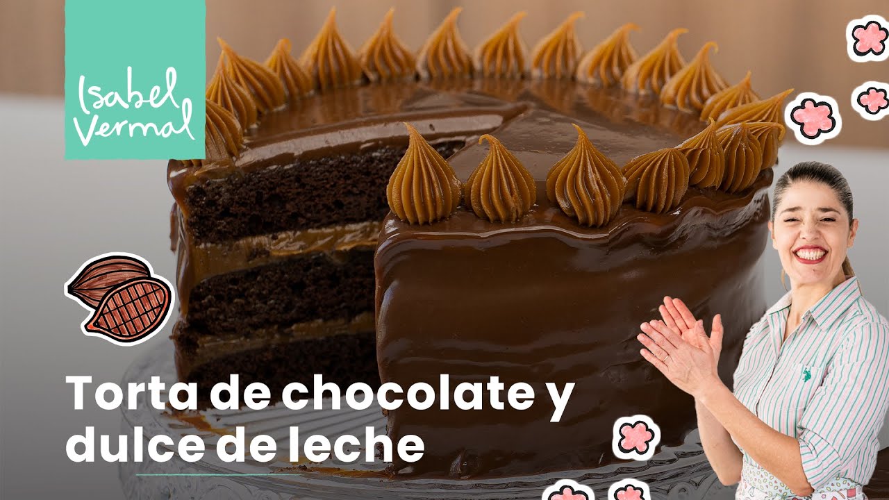 Torta de chocolate y dulce de leche