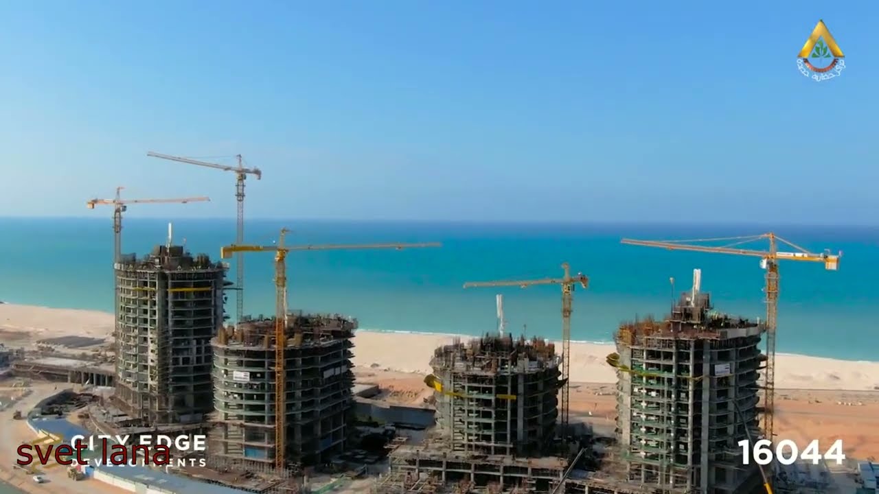 New Alamein. Средиземноморский египетский курорт Эль Аламейн. El Alamein.
