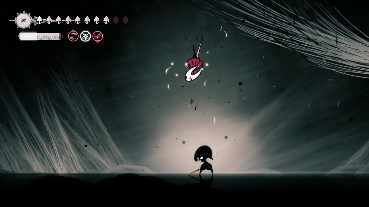 Lost Lace Hollow Knight Silksong Full Fight No Commentary AND secret mushroom ending (reaper crest)