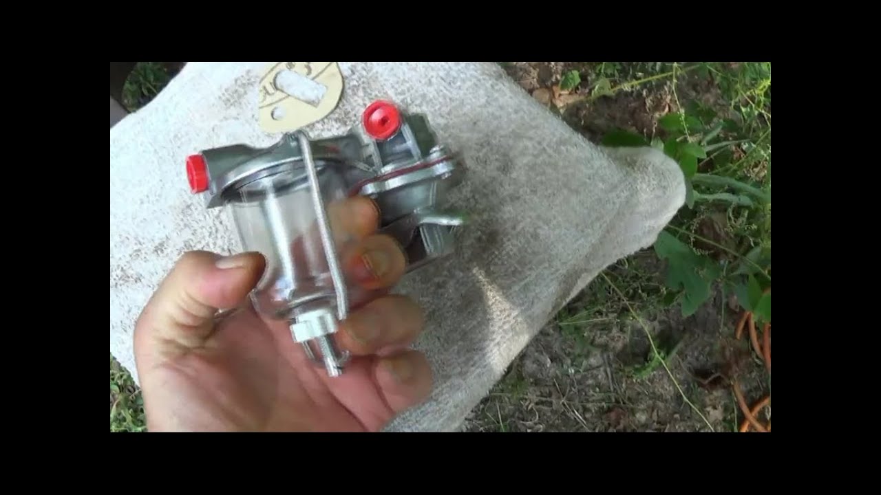 How to install a Fuel Pump on a Diesel Tractor