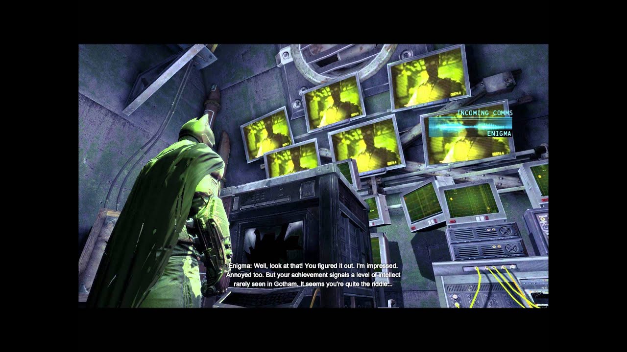 Batman Arkham Origins Enigma's HQ