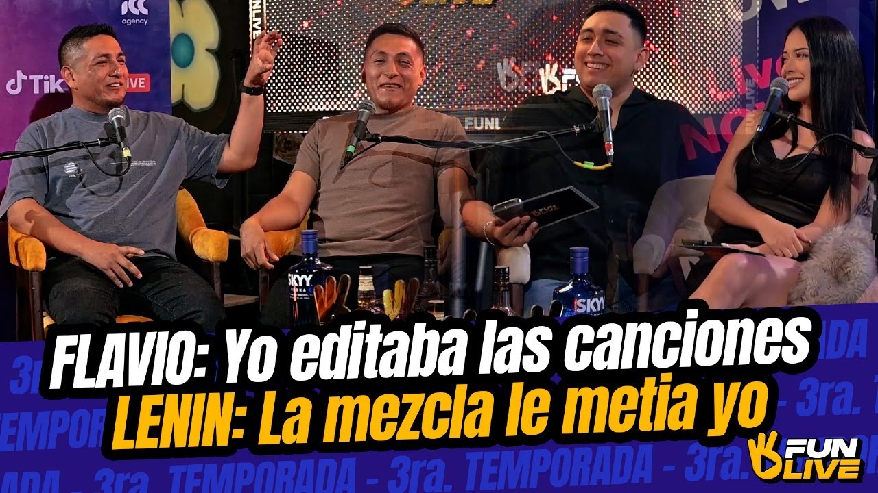 DJ FLAVIO : YO EDITABA LAS CANCIONES / DJ LENIN: YO MEZCLABA LAS CANCIONES