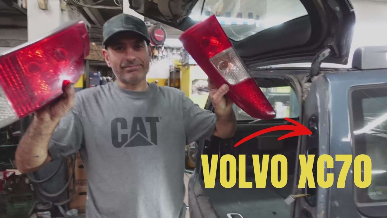 Как снять задний фонарь/стоп-сигнал VOLVO XC70 2001-2007