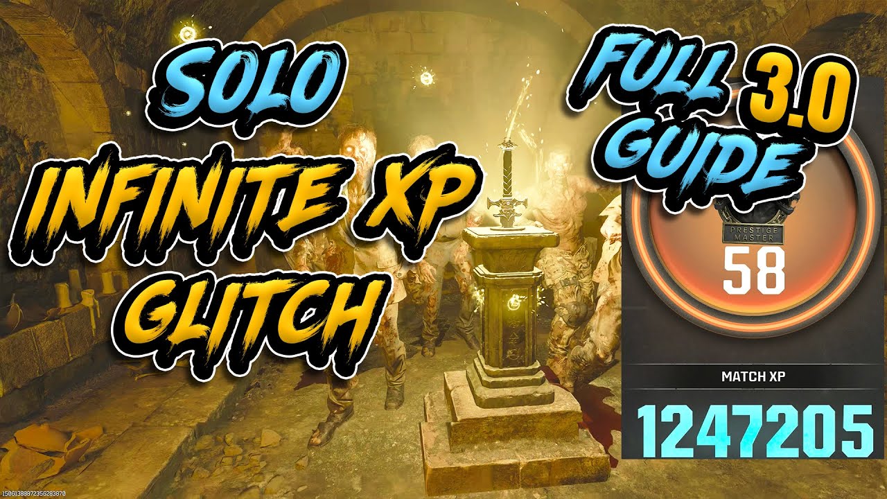 INFINITE XP FARM GLITCH SOLO AFK Black Ops 6 ZOMBIES (PATCHED) | Citadel Des Morts FULL GUIDE