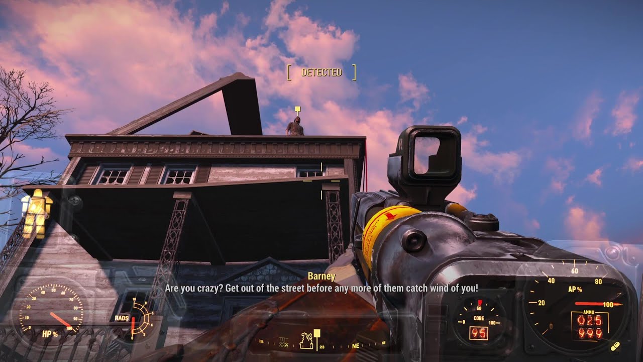 Fallout 4 BoS (Very Hard) Pt. 141 -  Salem Pt. 2 - Rook Family Home - Help Barney Rook - Reba II