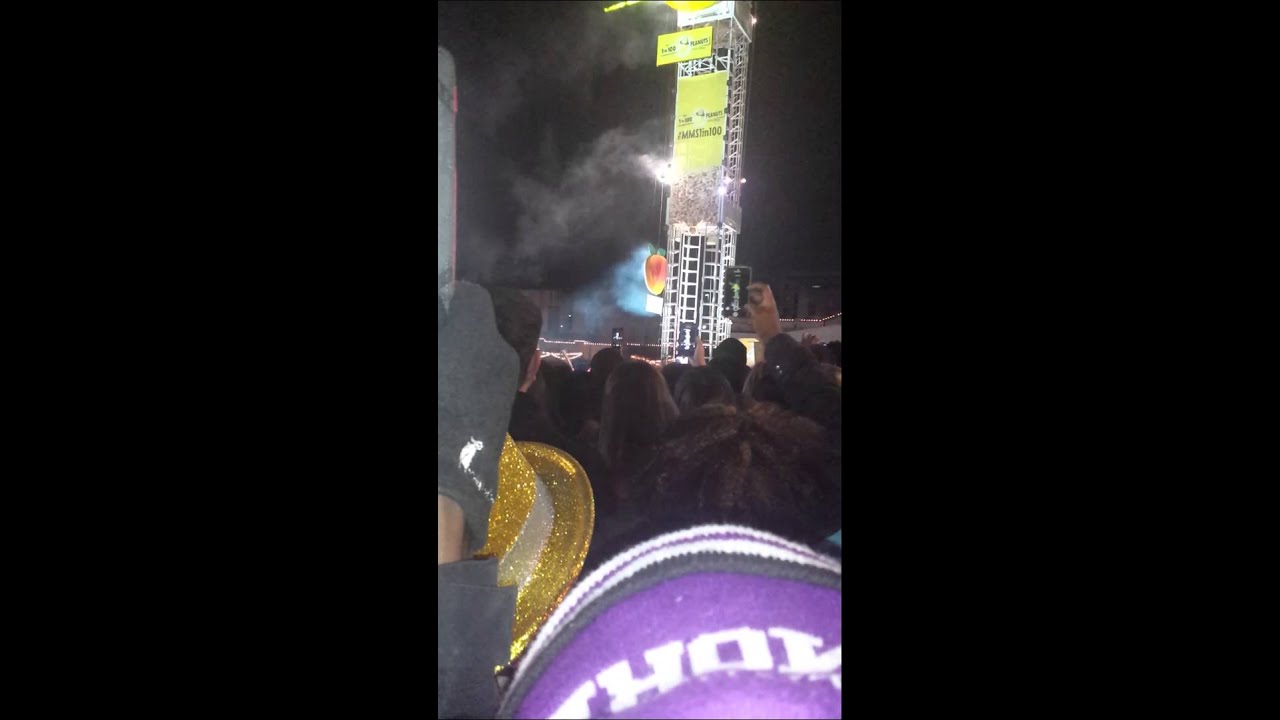 Peach Drop 2013!