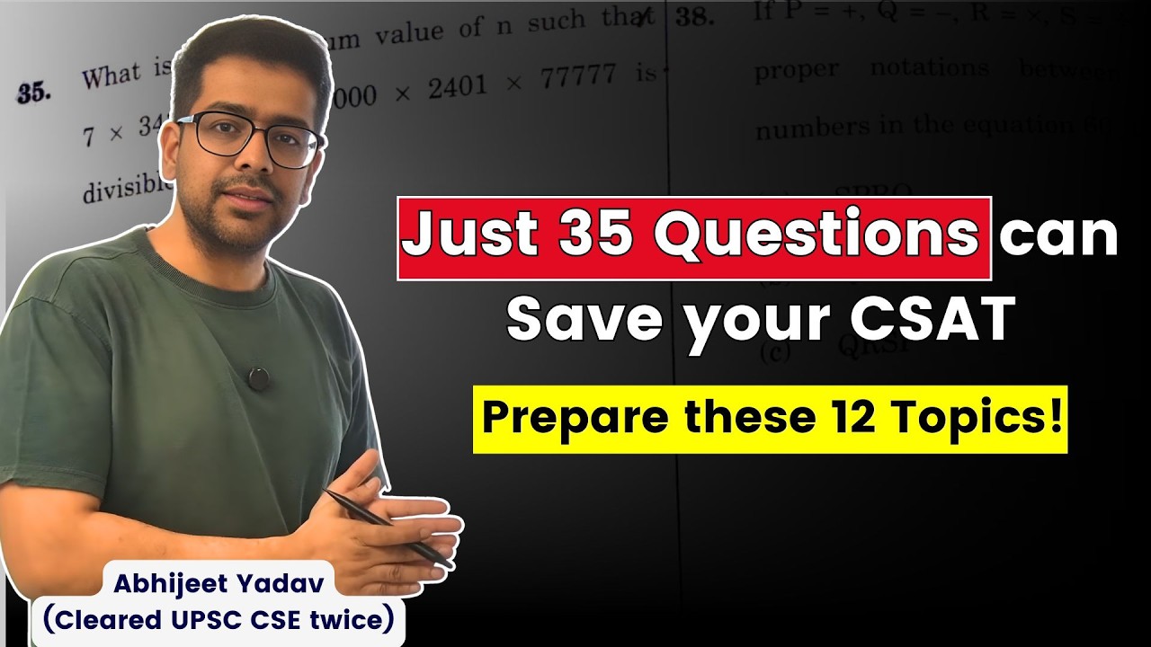 2-month strategy for CSAT for UPSC Prelims 2026?