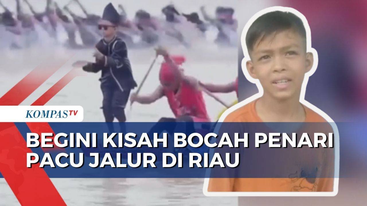 Aksi Menarinya Sedot Perhatian Dunia, Begini Kisah Bocah Penari Pacu Jalur di Riau