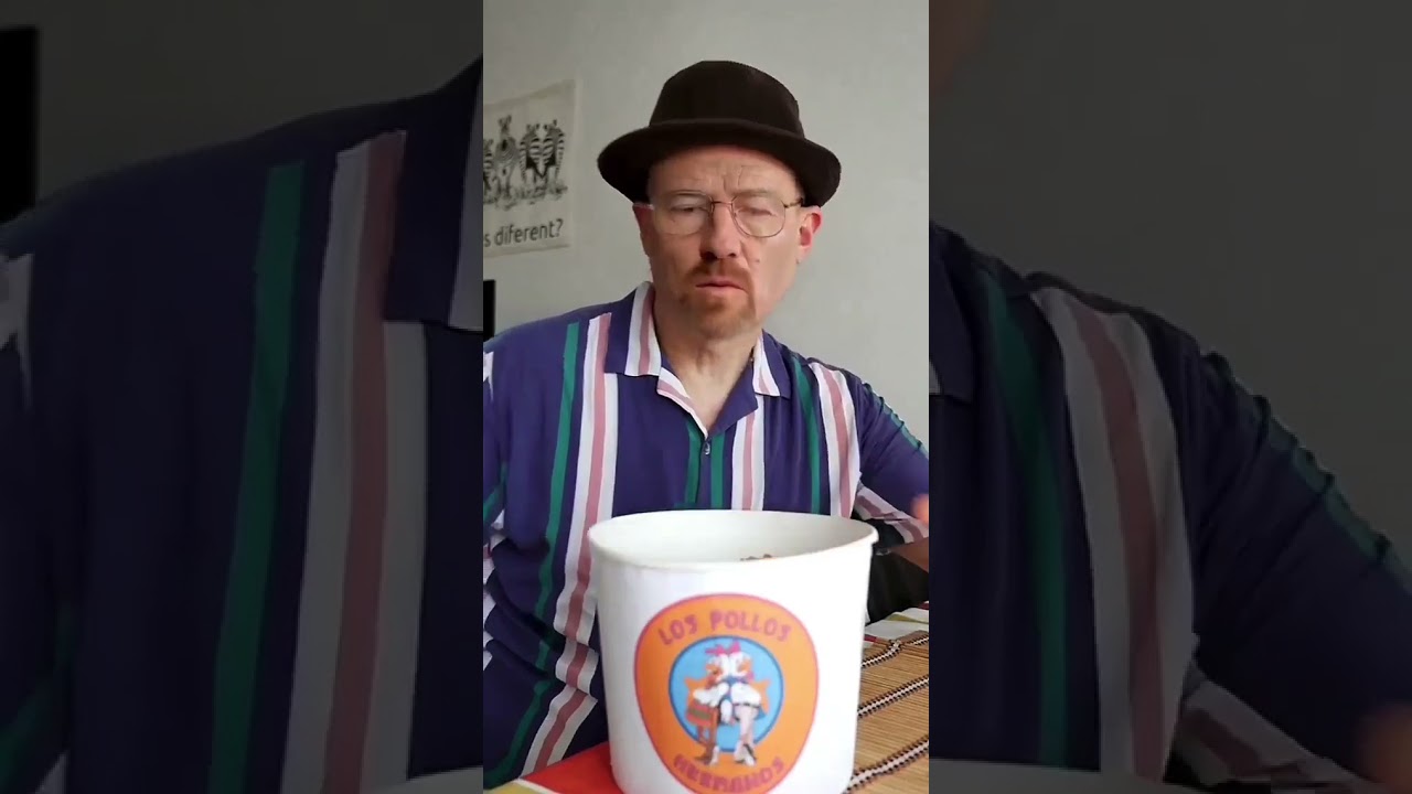 walter eating los pollos