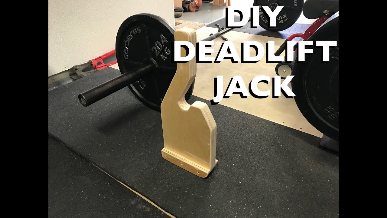 DIY Deadlift Jack Tutorial // Compact Deadlift Jack // Home Gym Deadlift Jack