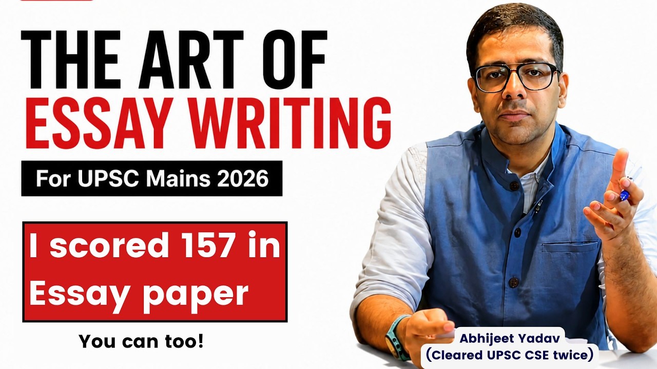 Essay Strategy for UPSC | UPSC Mains 2026