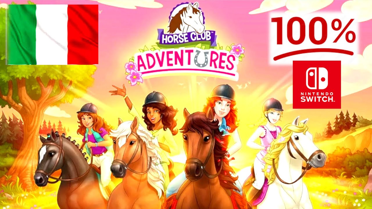 HORSE CLUB ADVENTURES - GIOCO COMPLETO 100% - NO COMMENTARY - DIALOGHI LETTI TUTTI IN ITALIANO