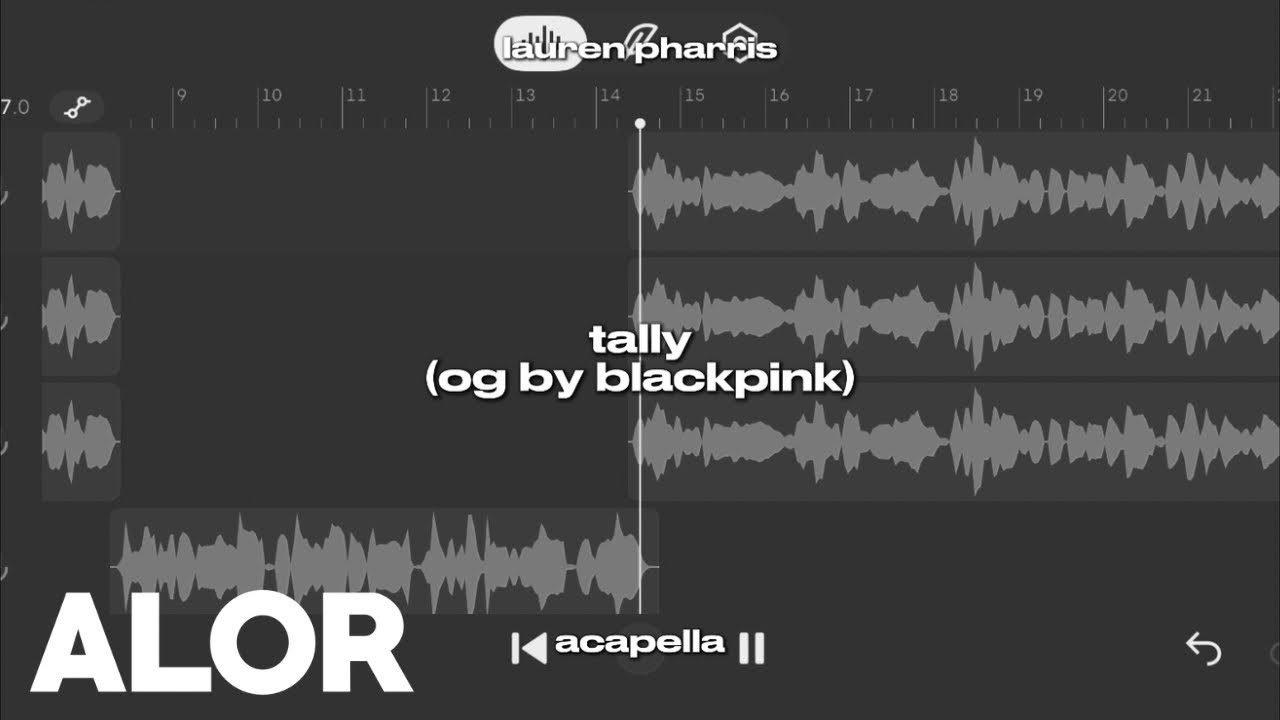 lauren pharris - tally (blackpink acapella cover)