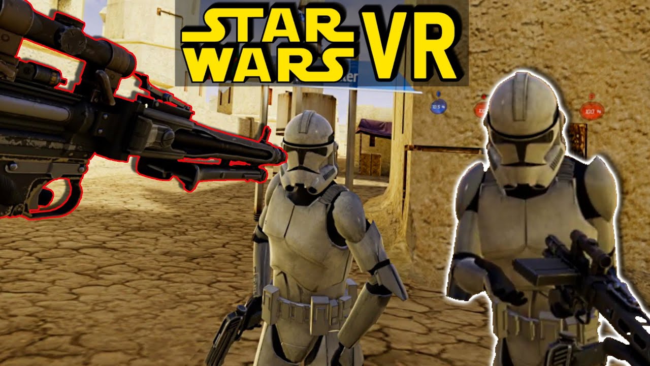Fighting in The Clone Wars in the NEW Star Wars VR???