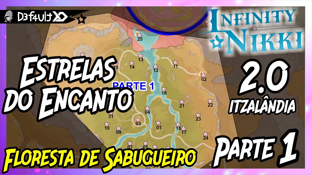 INFINITY NIKKI 2.0 - PARTE 1 das ESTRELAS na FLORESTA DE SABUGUEIRO Passo a passo Walkthrough