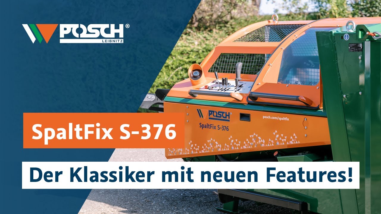 Ein S&auml;gespalter-Klassiker punktet mit neuen Features: SpaltFix S-376 by POSCH Leibnitz